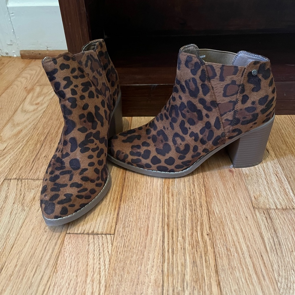 Cheetah print heels
